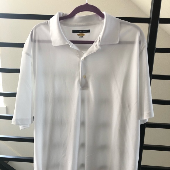 Greg Norman White Polo - Picture 1 of 1